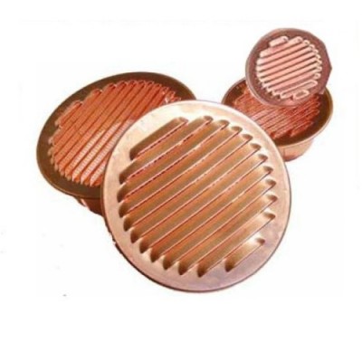 Griglia Rame Tonda Incasso 120 mm