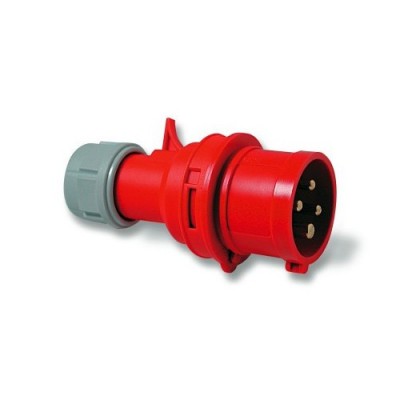 SPINA CEE 380V.ROSSA Mistral 310051