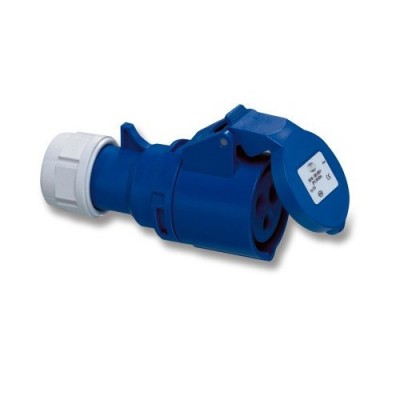 Adapter System 1 Socket CEE 2p+G ip 44 Mistral 310052