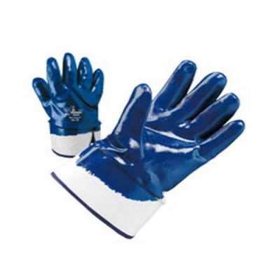 Guanti da Lavoro in Nitrile con Manichetta tg 8