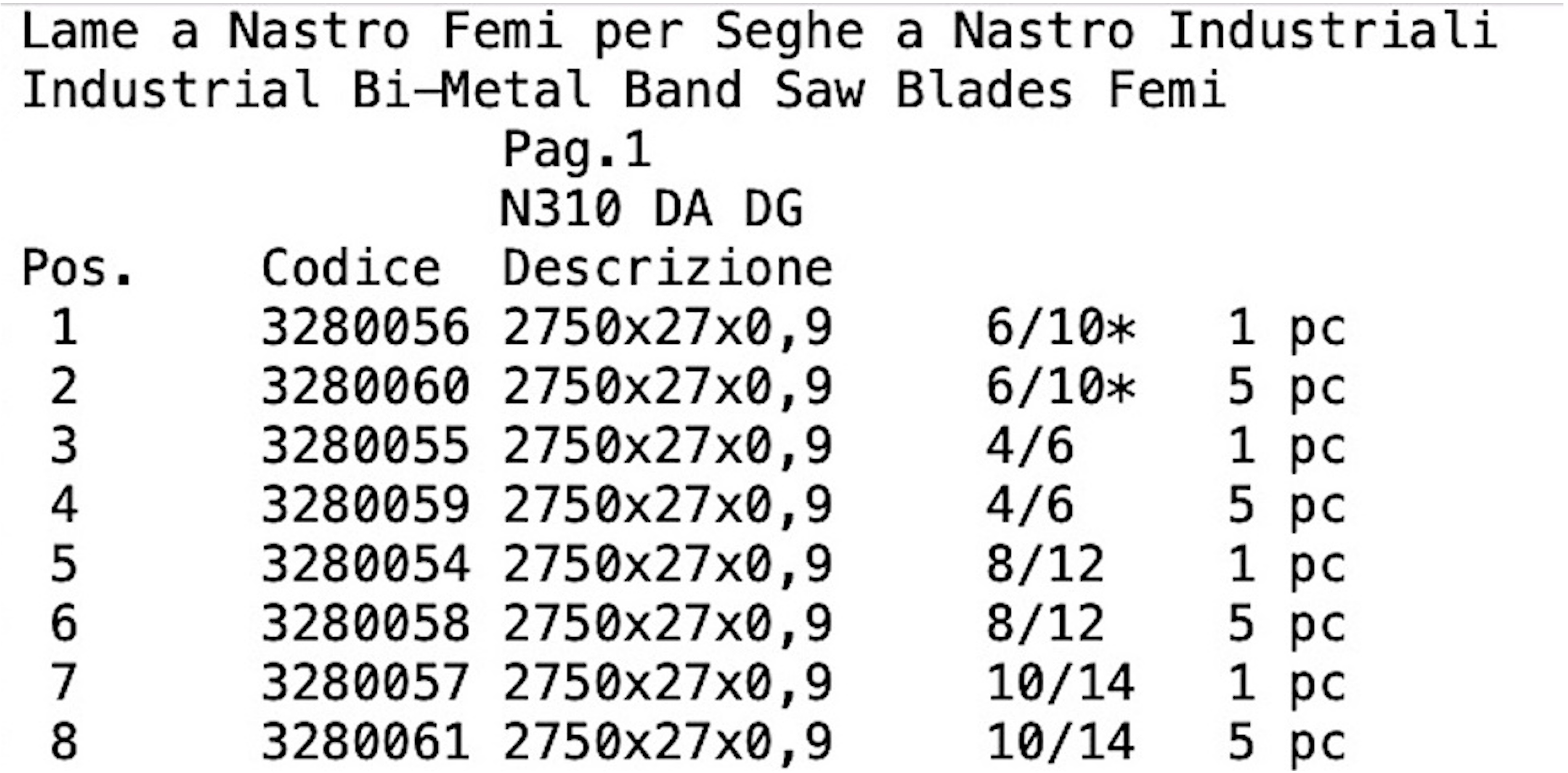 Esploso pagina 1