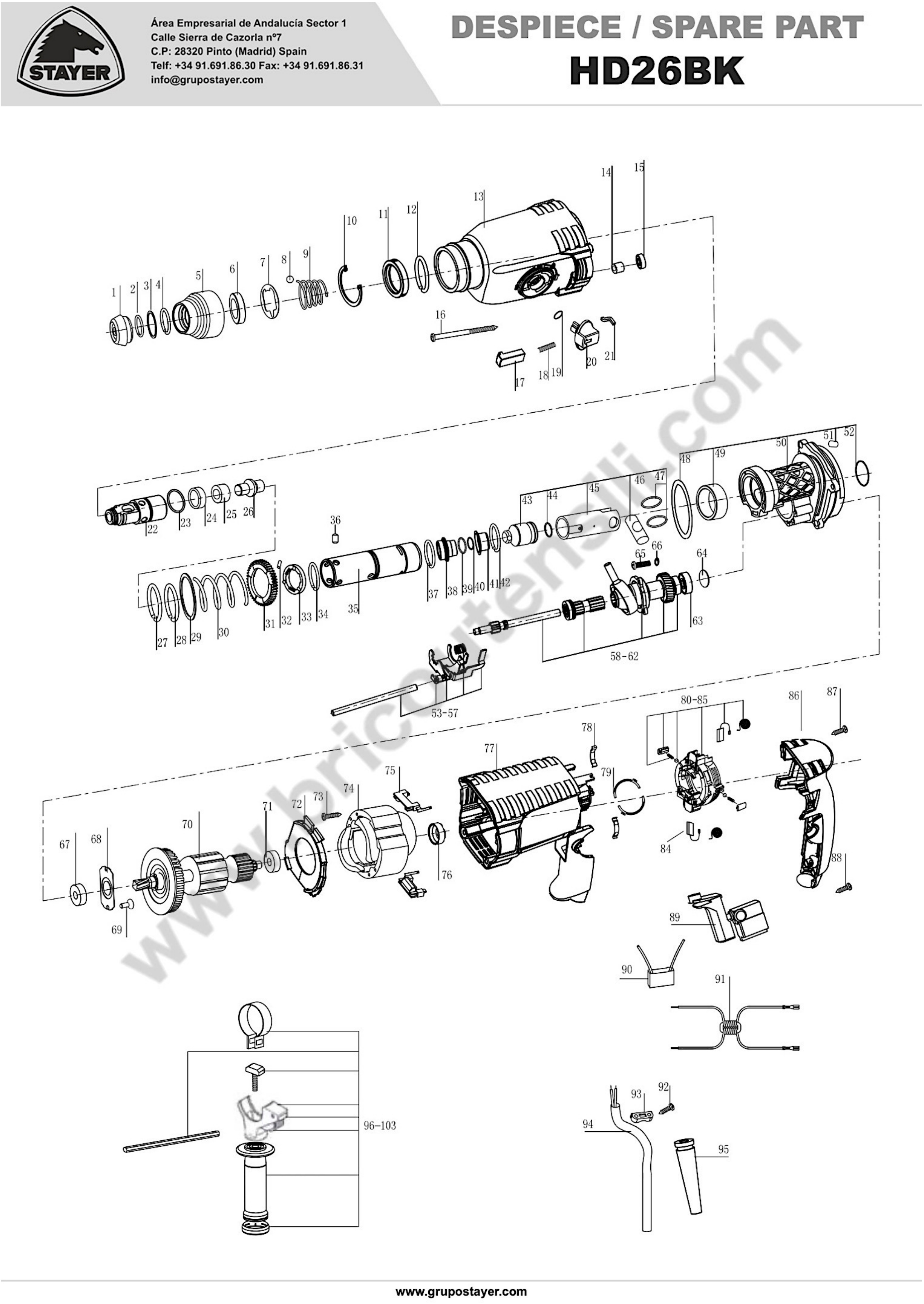 Esploso pagina 1