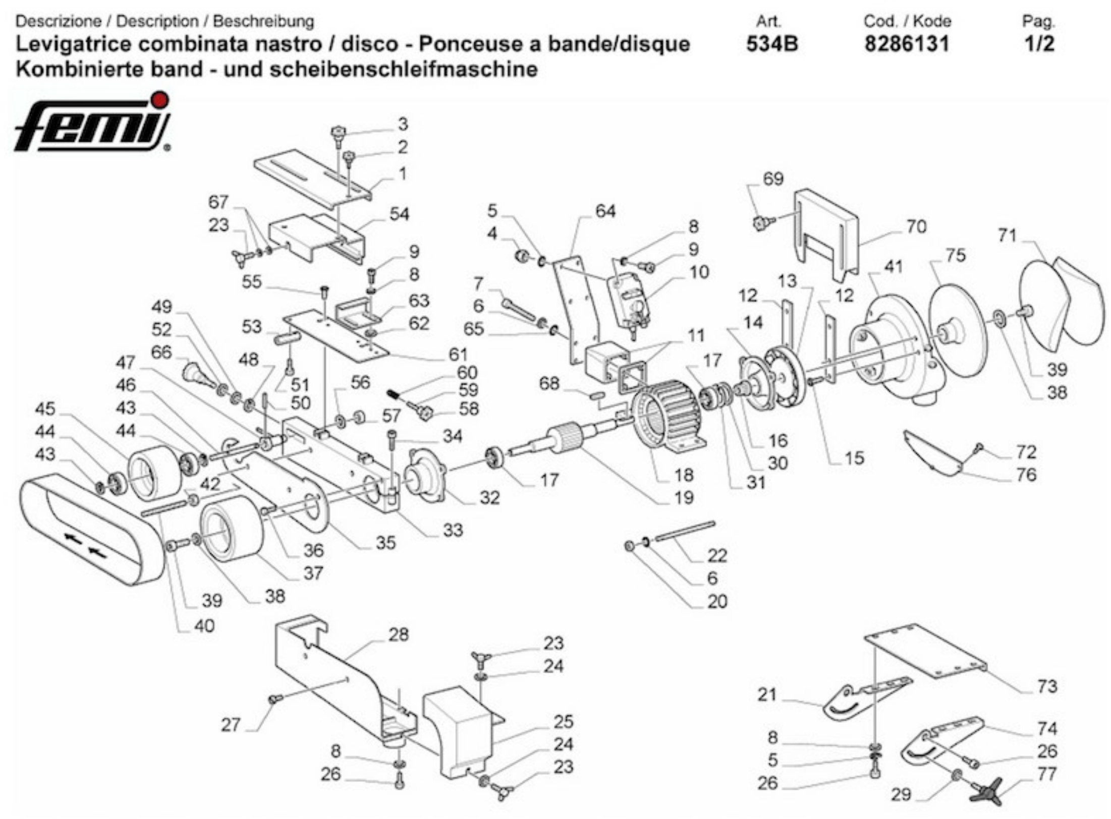 Esploso pagina 1