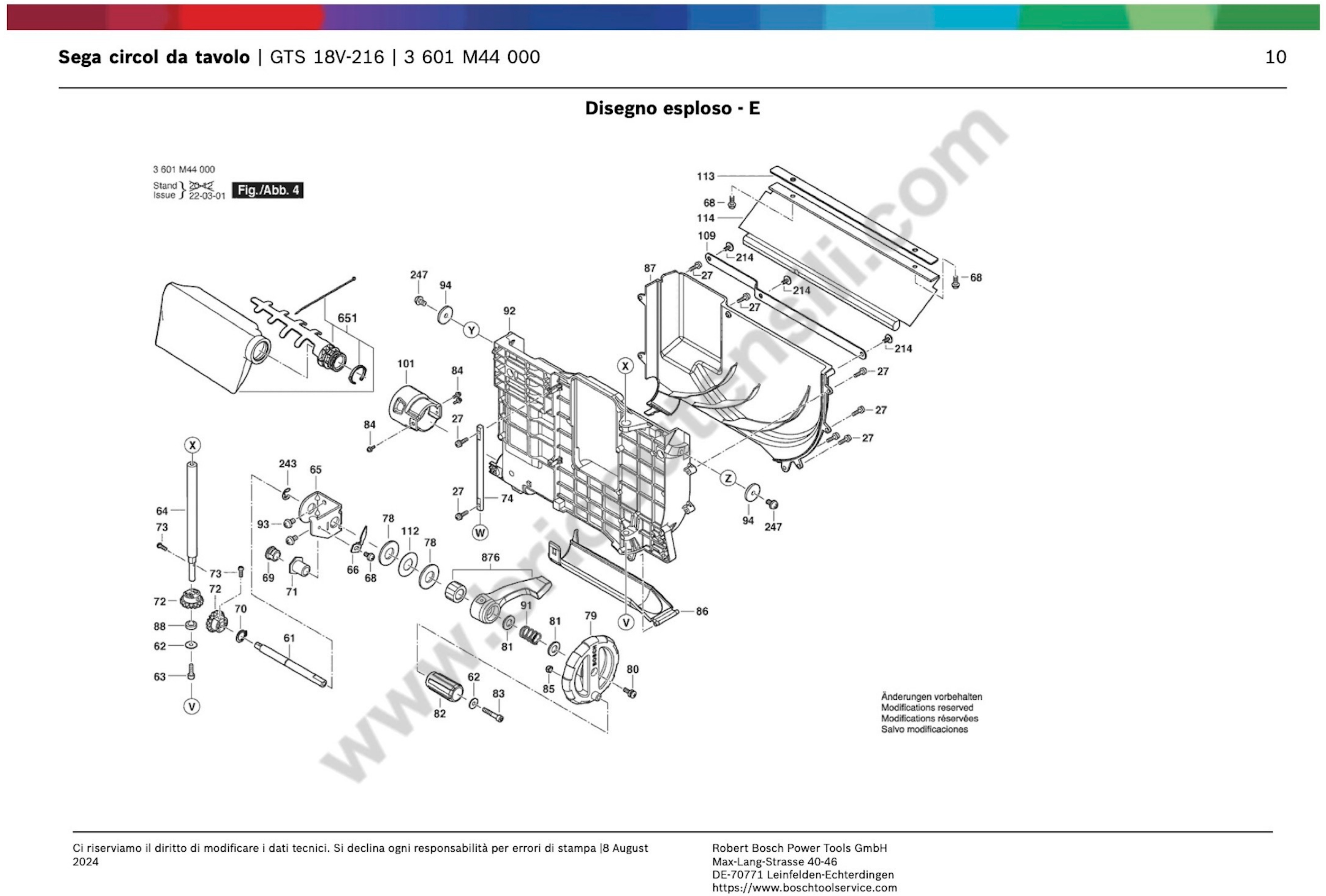 Esploso pagina 4