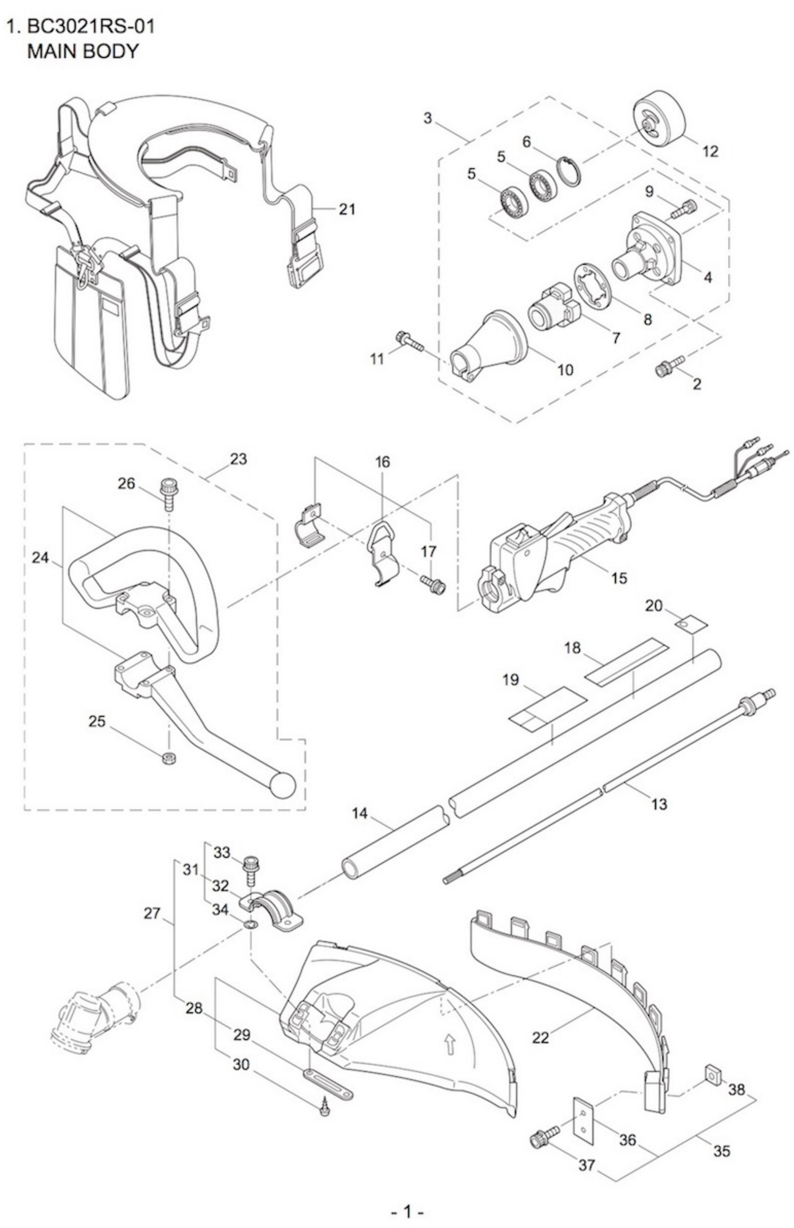 Esploso pagina 1