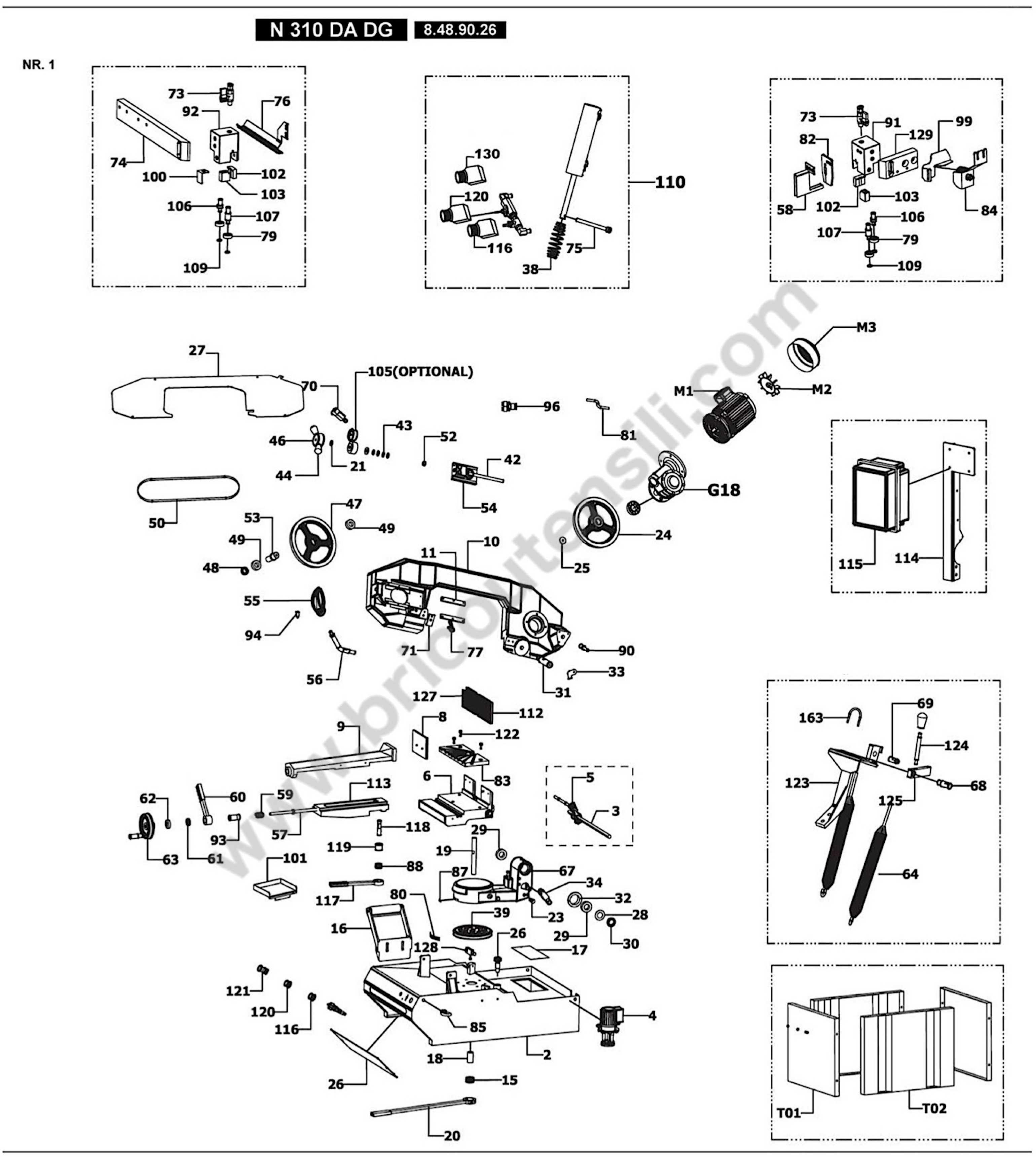 Esploso pagina 1