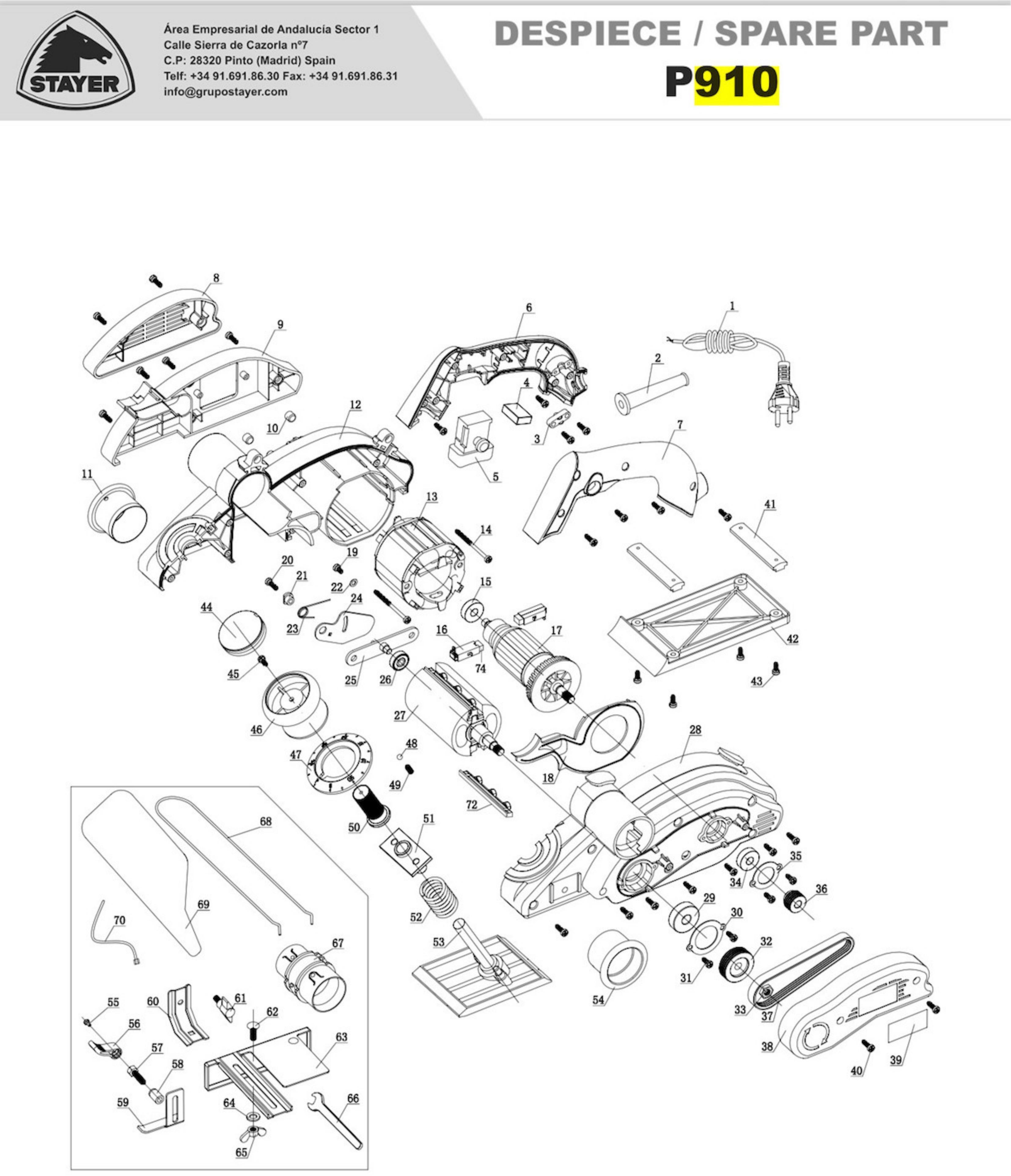 Esploso pagina 1