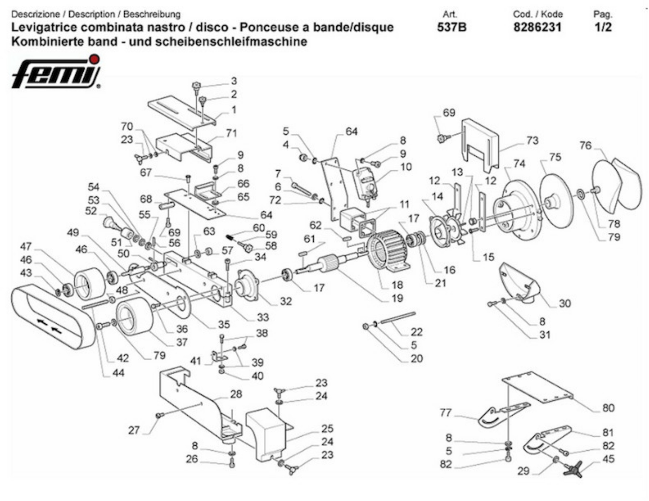 Esploso pagina 1