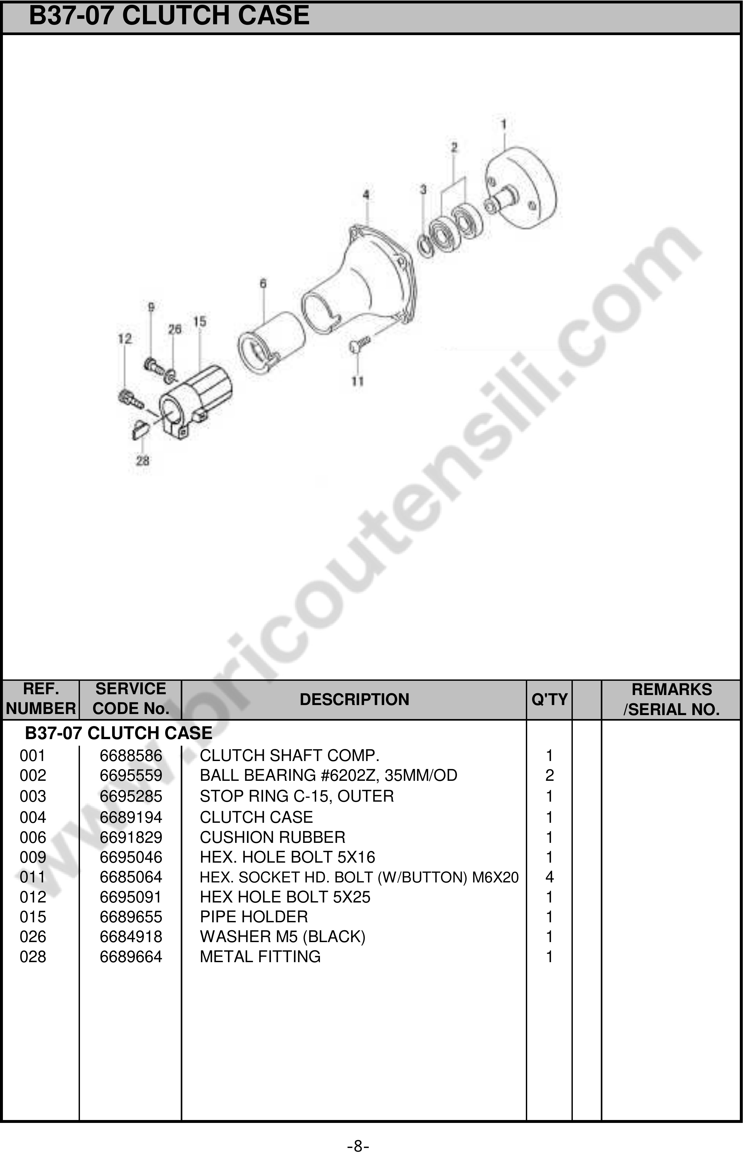Esploso pagina 7