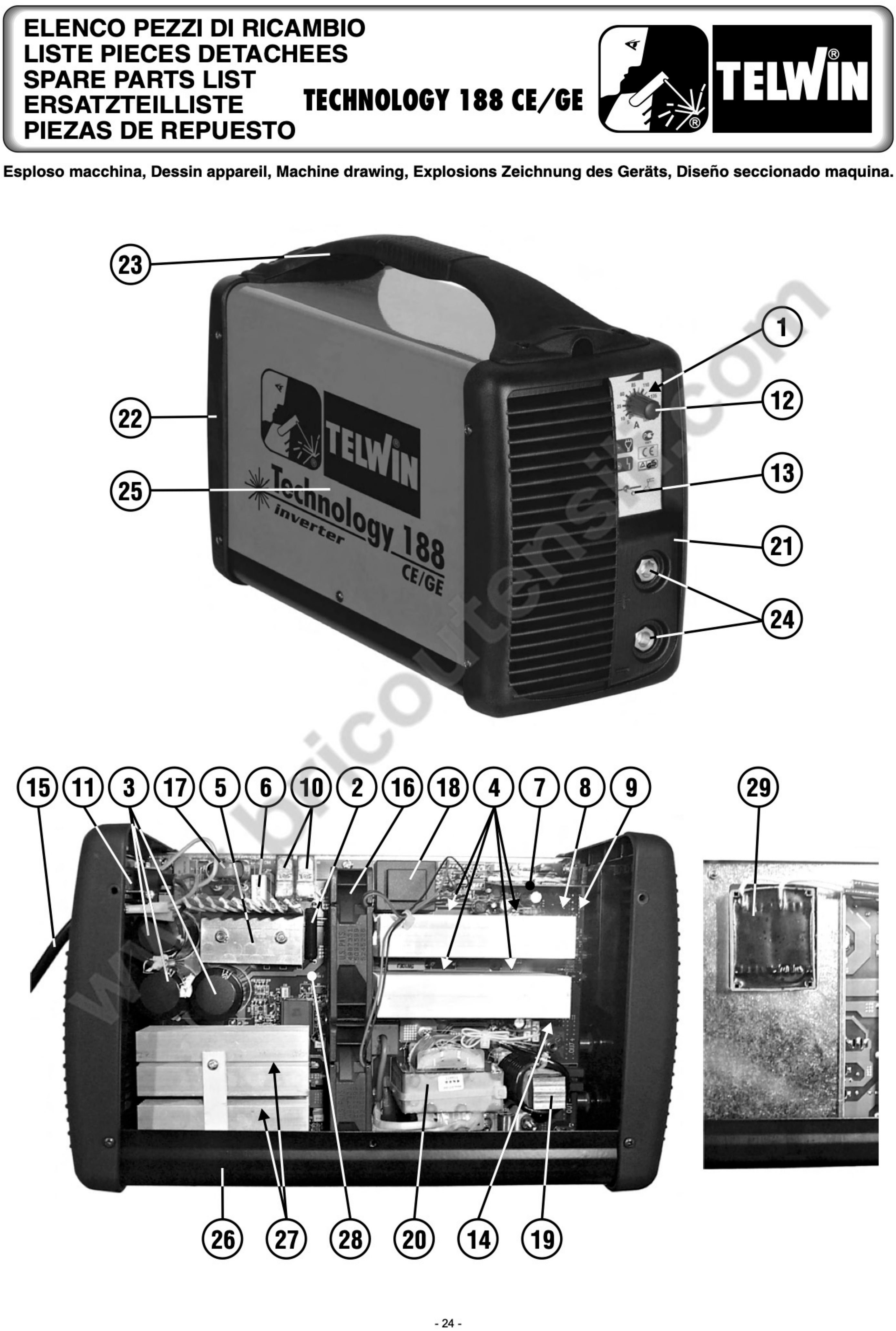 Esploso pagina 1