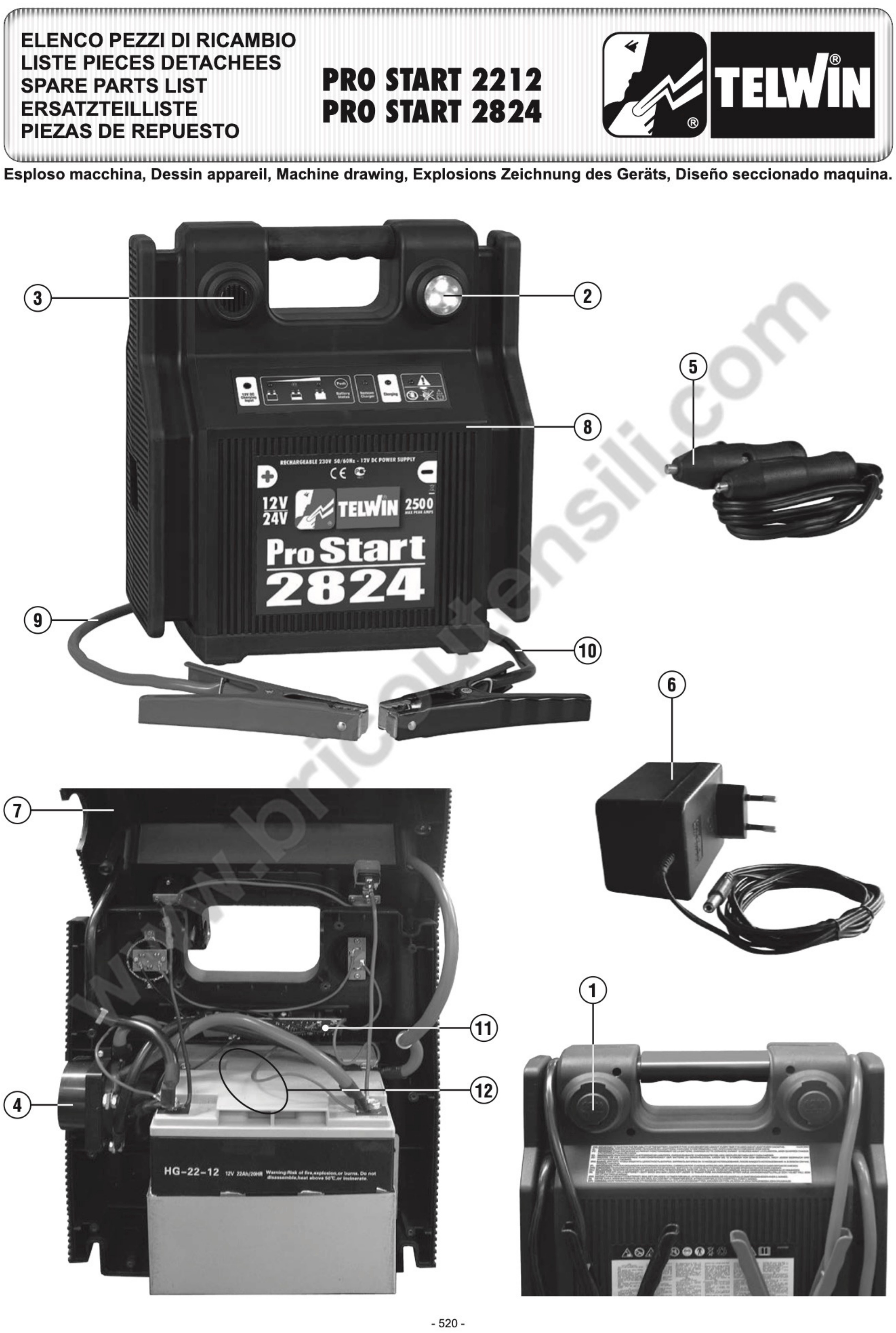 Esploso pagina 1