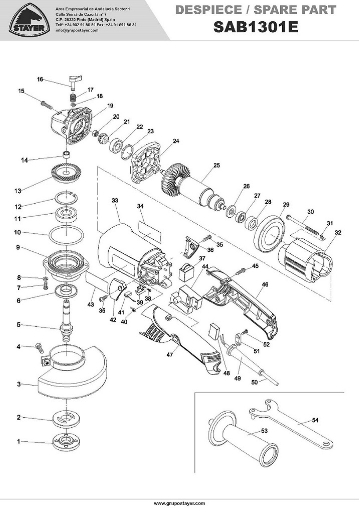 Esploso pagina 1