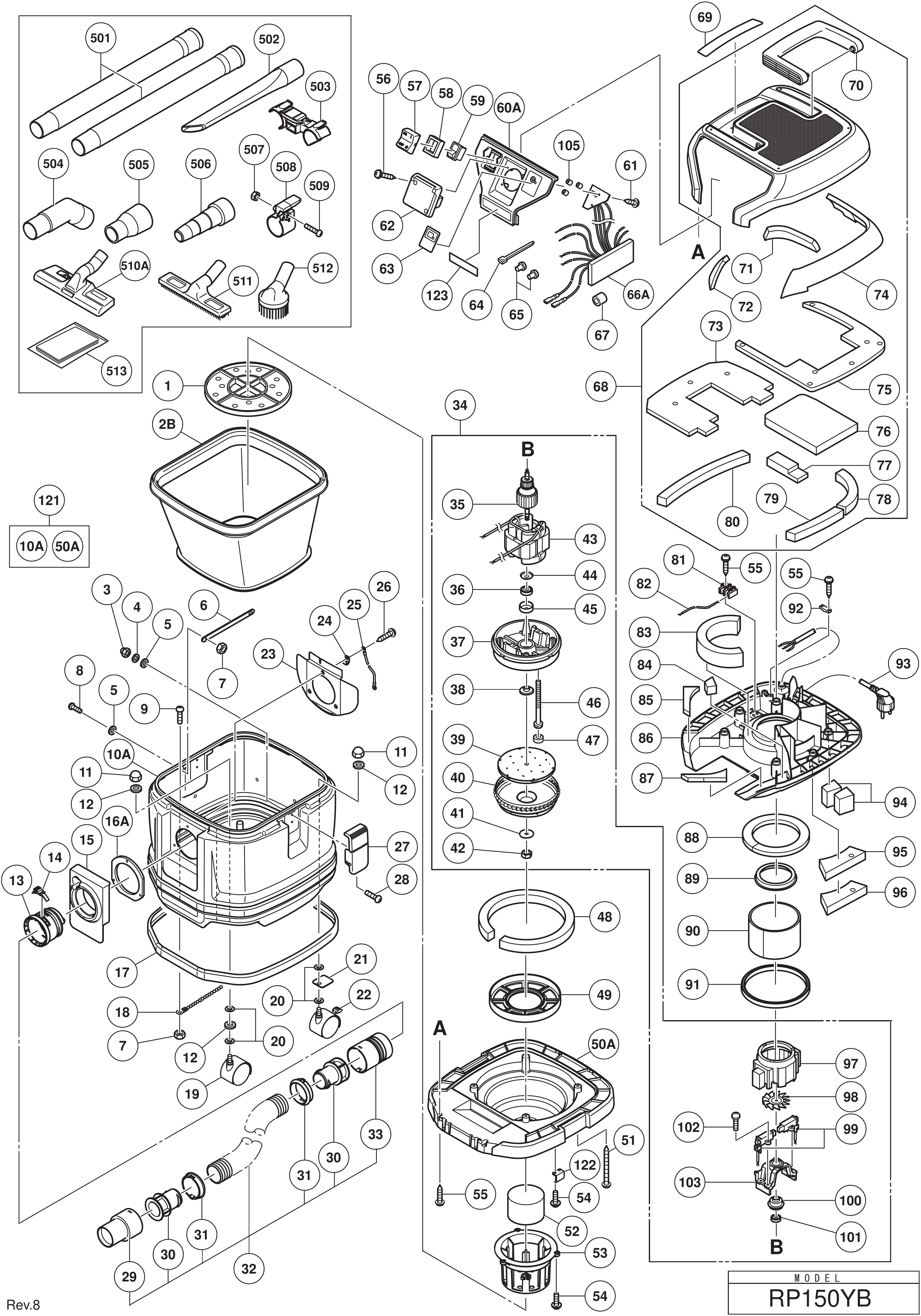 Esploso pagina 1