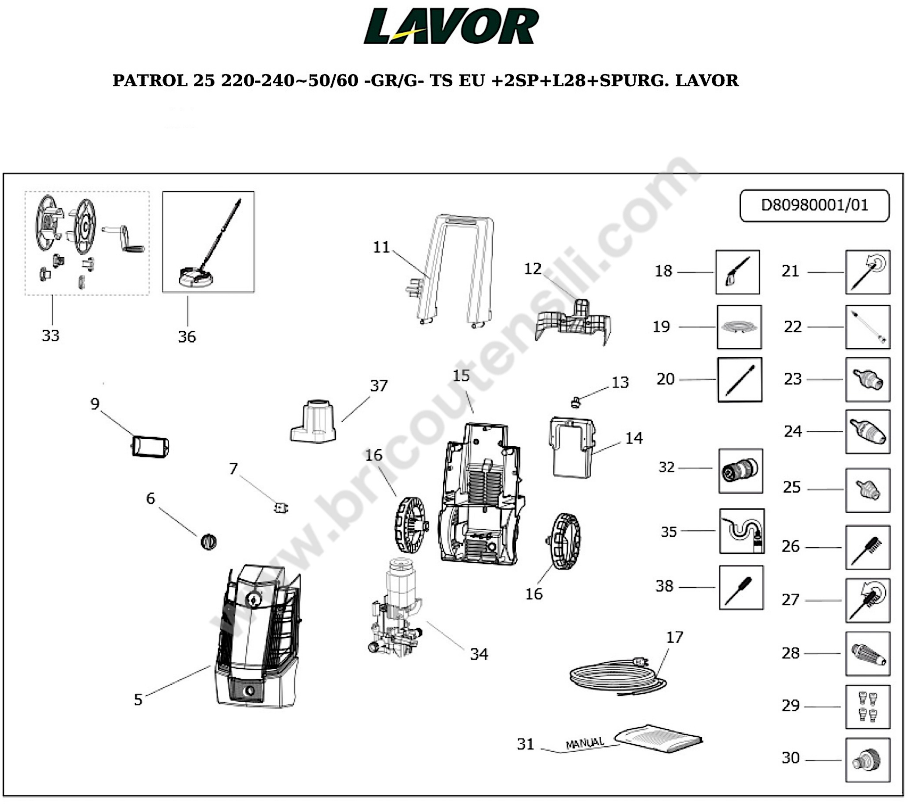 Esploso pagina 1