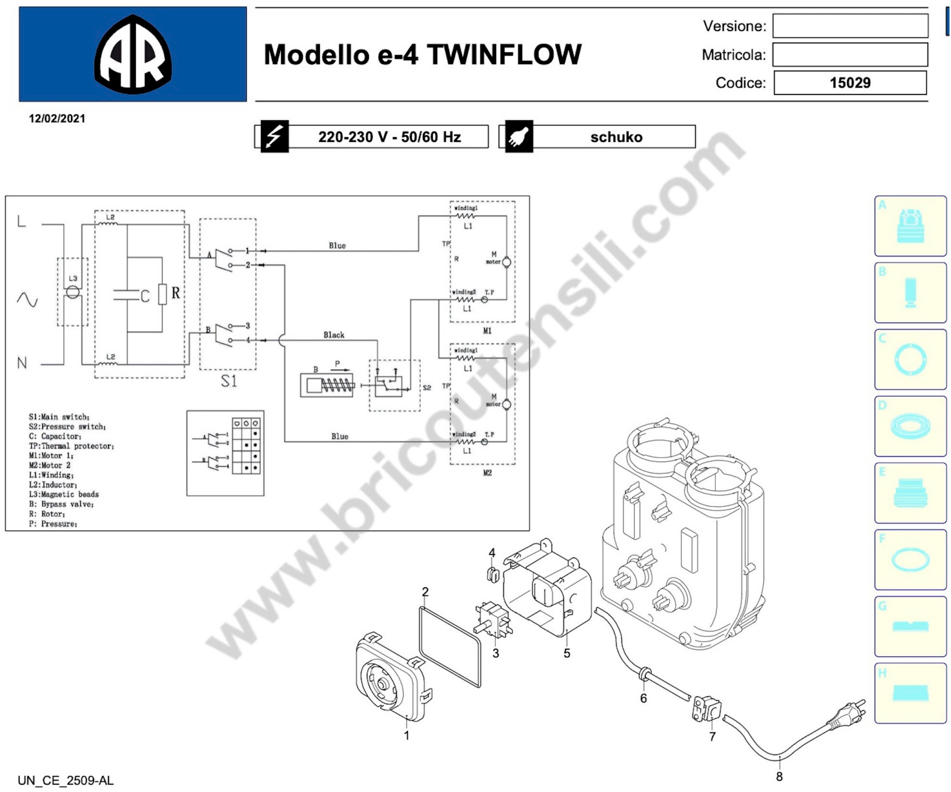 Esploso pagina 4
