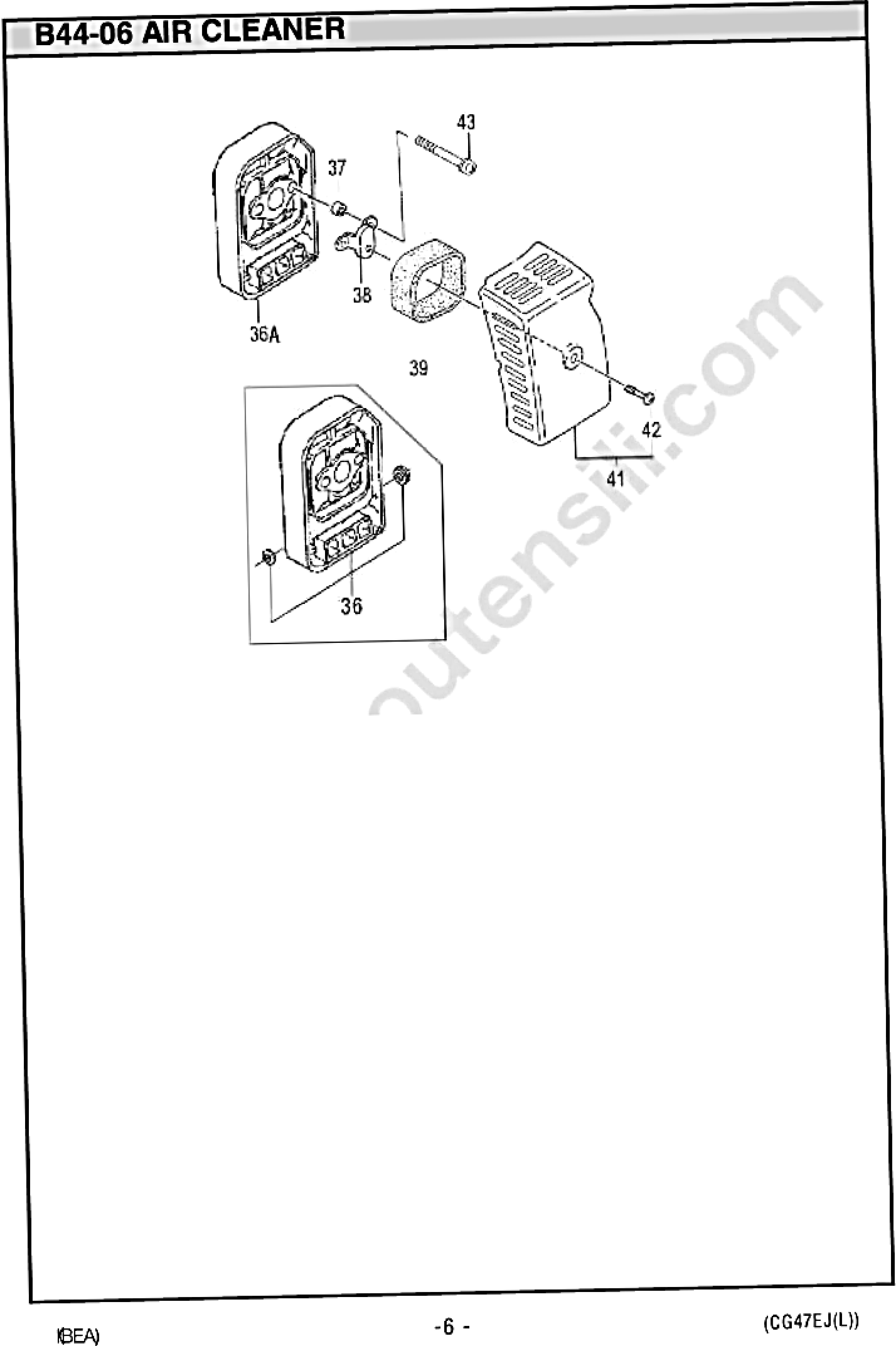 Esploso pagina 6