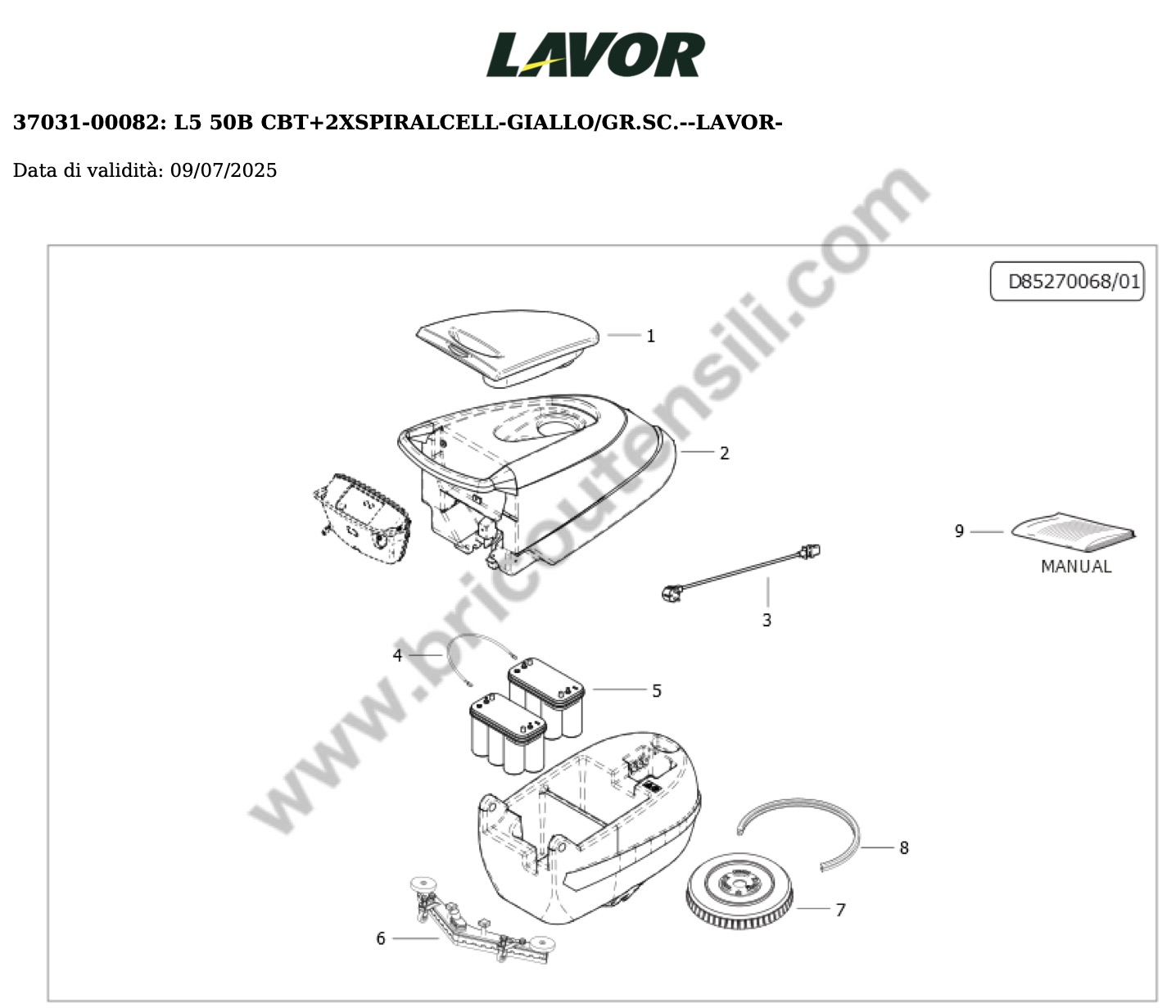 Esploso pagina 1