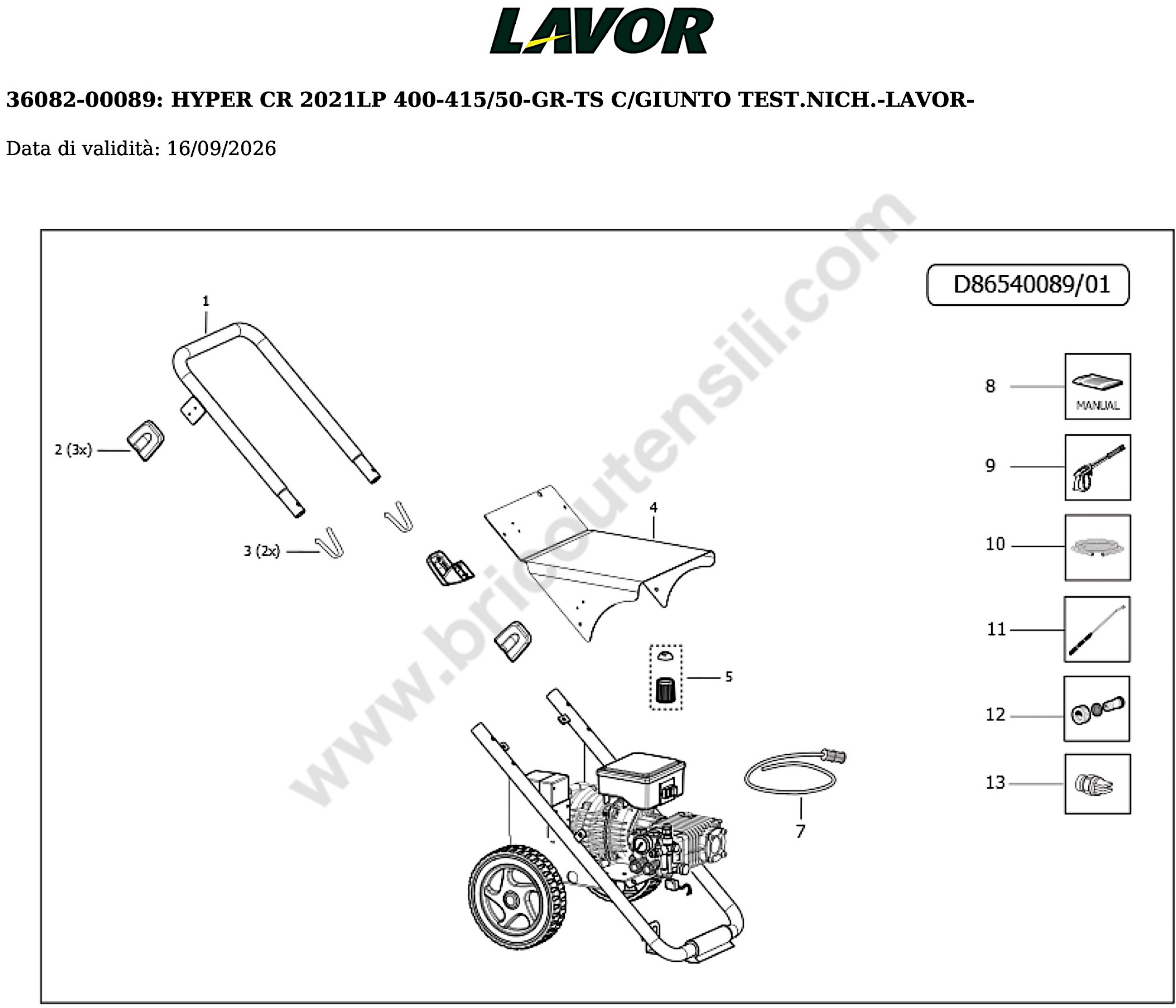 Esploso pagina 1