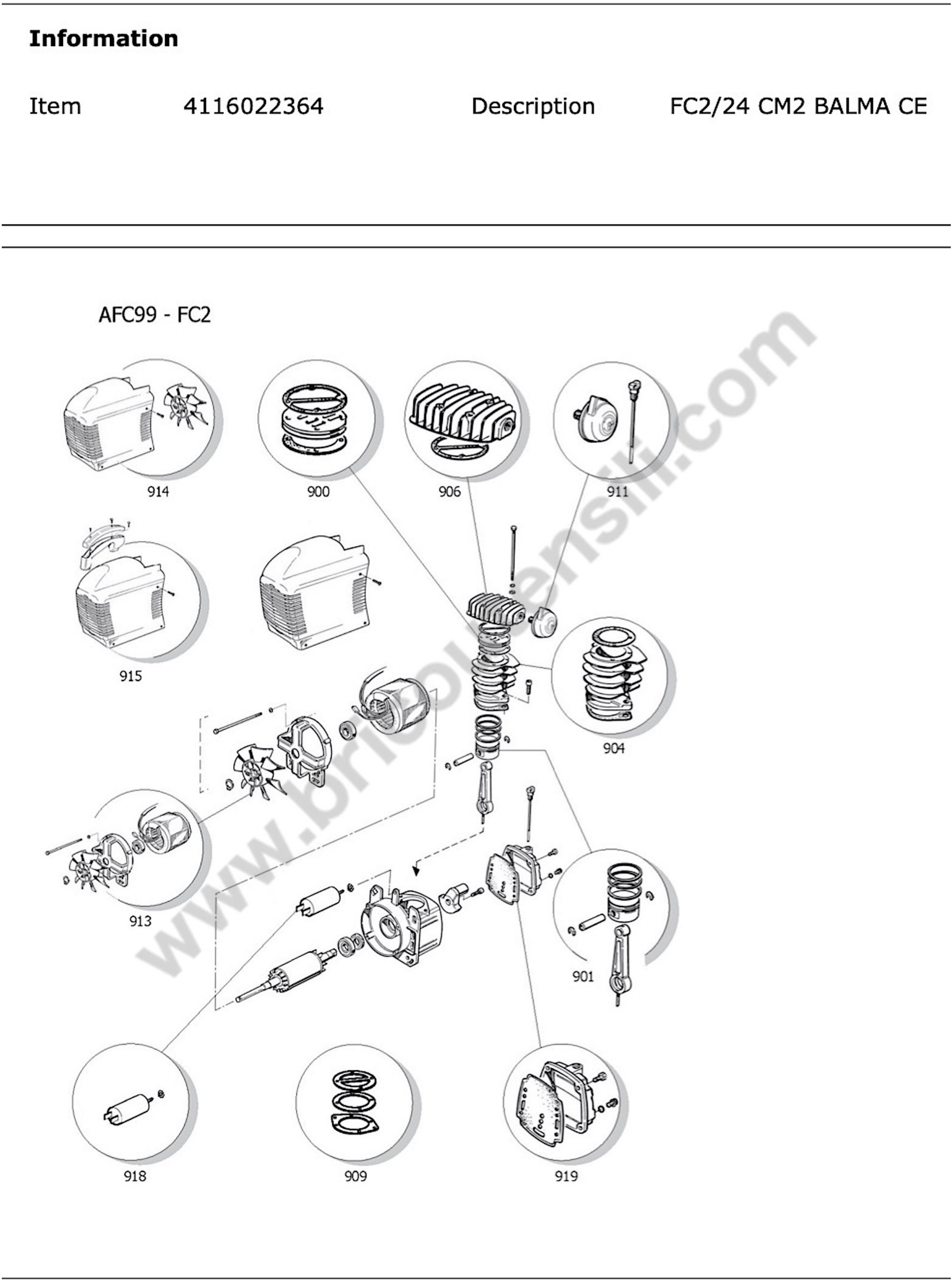 Esploso pagina 2