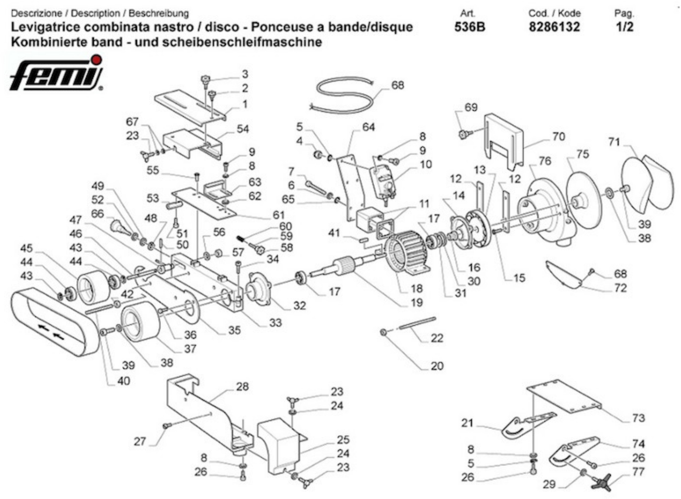 Esploso pagina 1