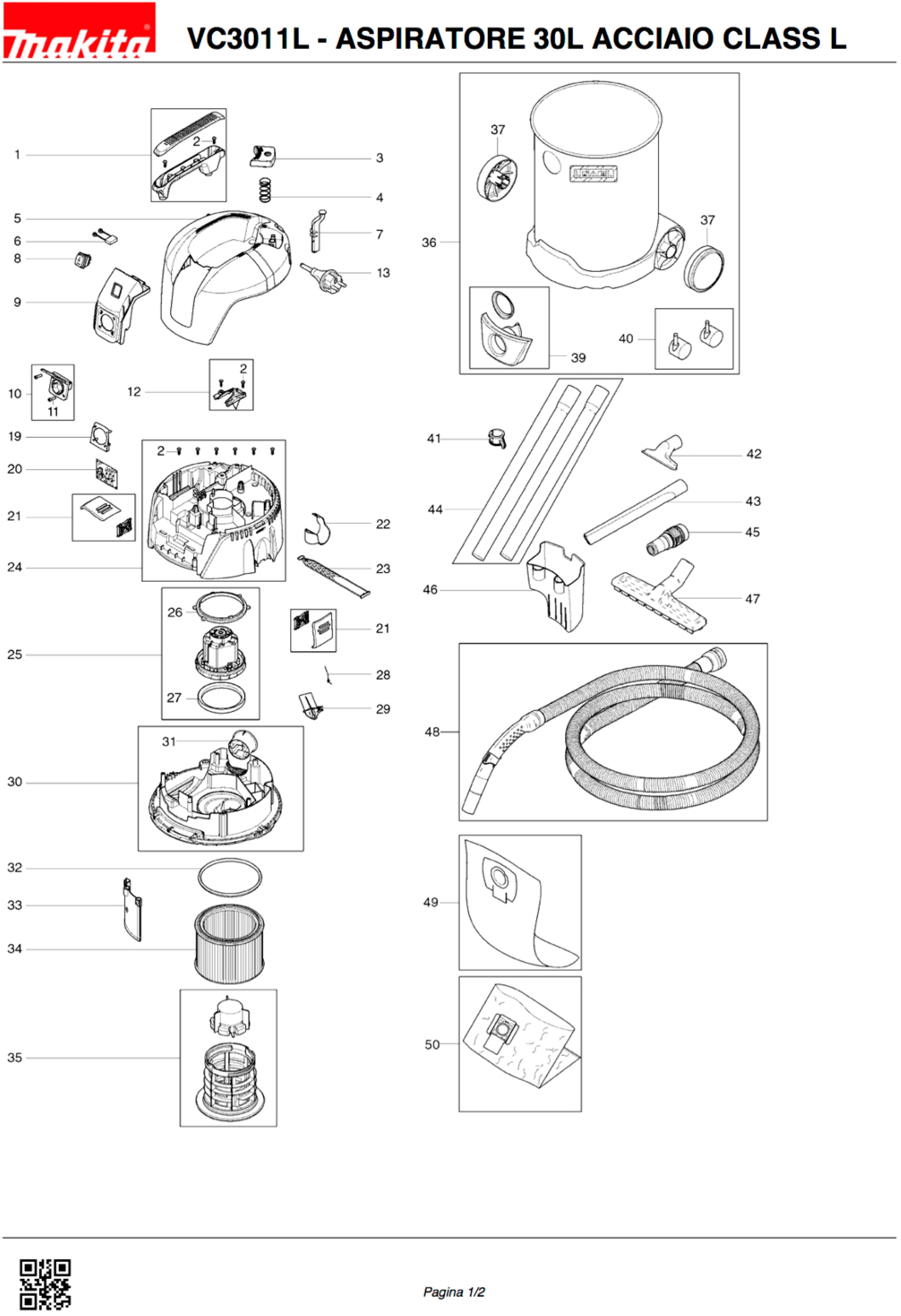 Esploso pagina 1