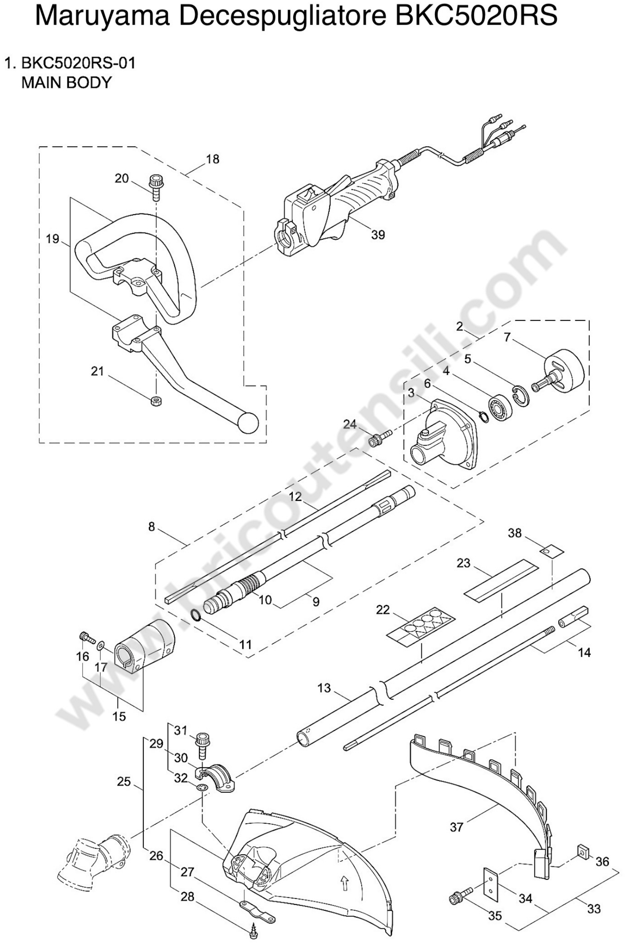 Esploso pagina 1