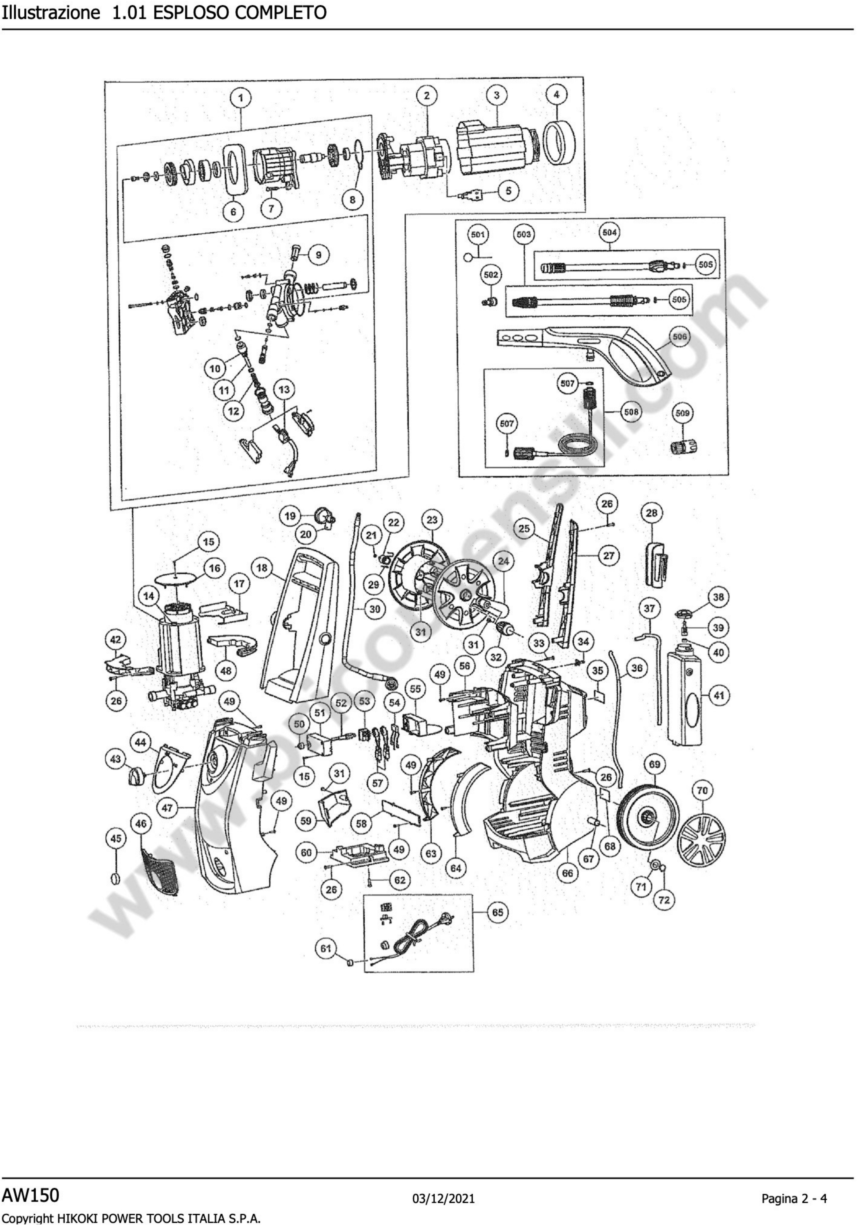 Esploso pagina 1