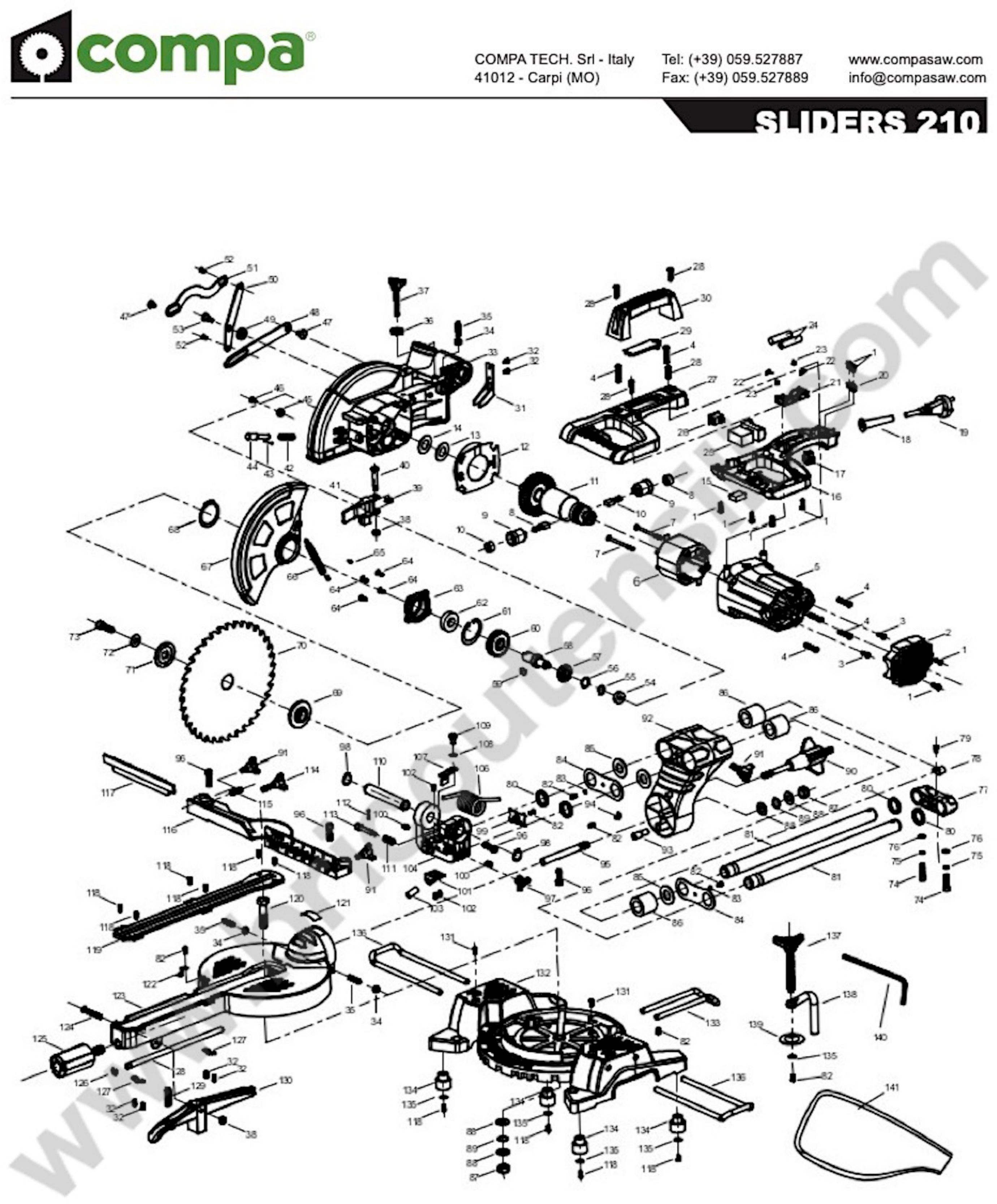 Esploso pagina 1