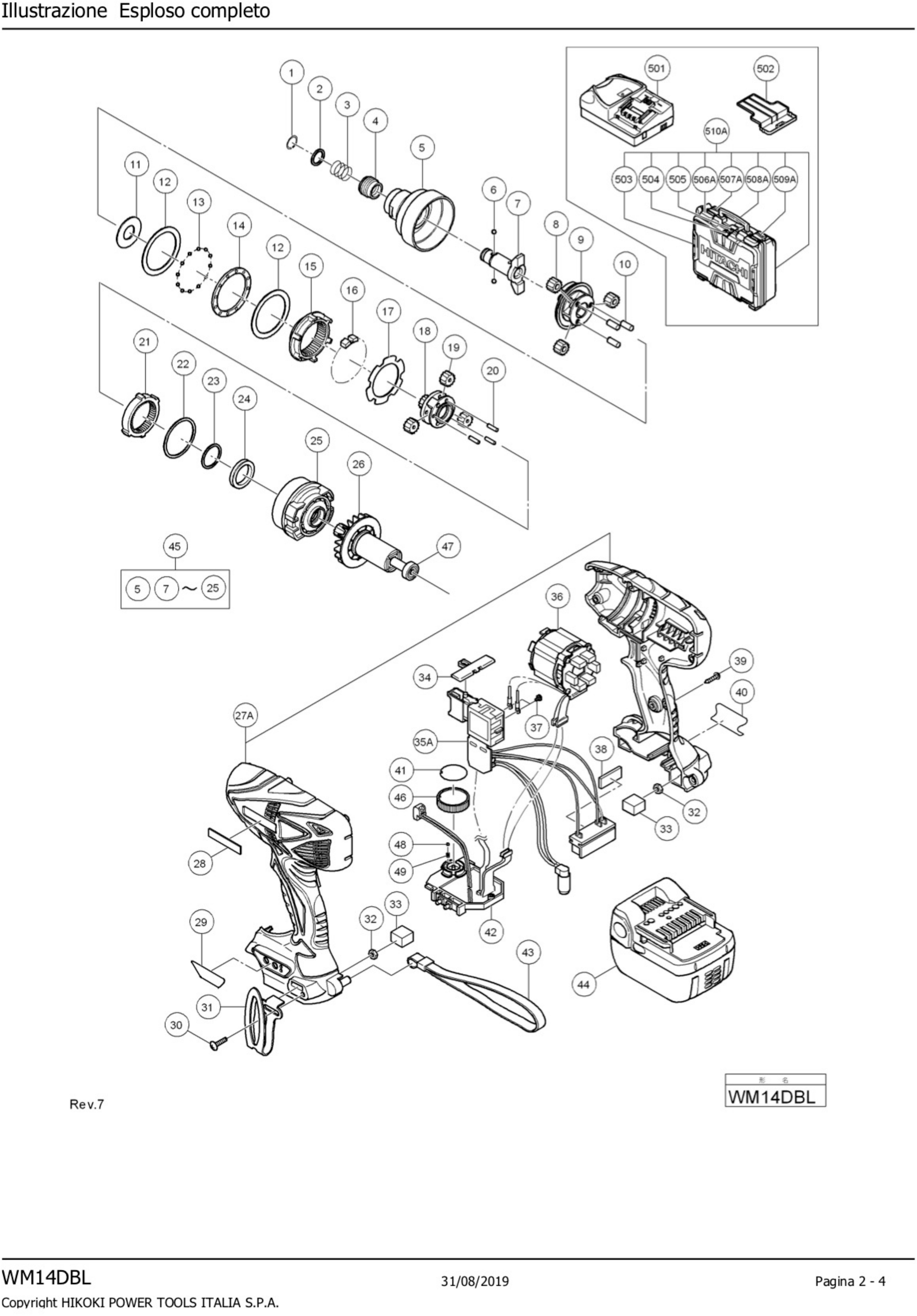 Esploso pagina 1