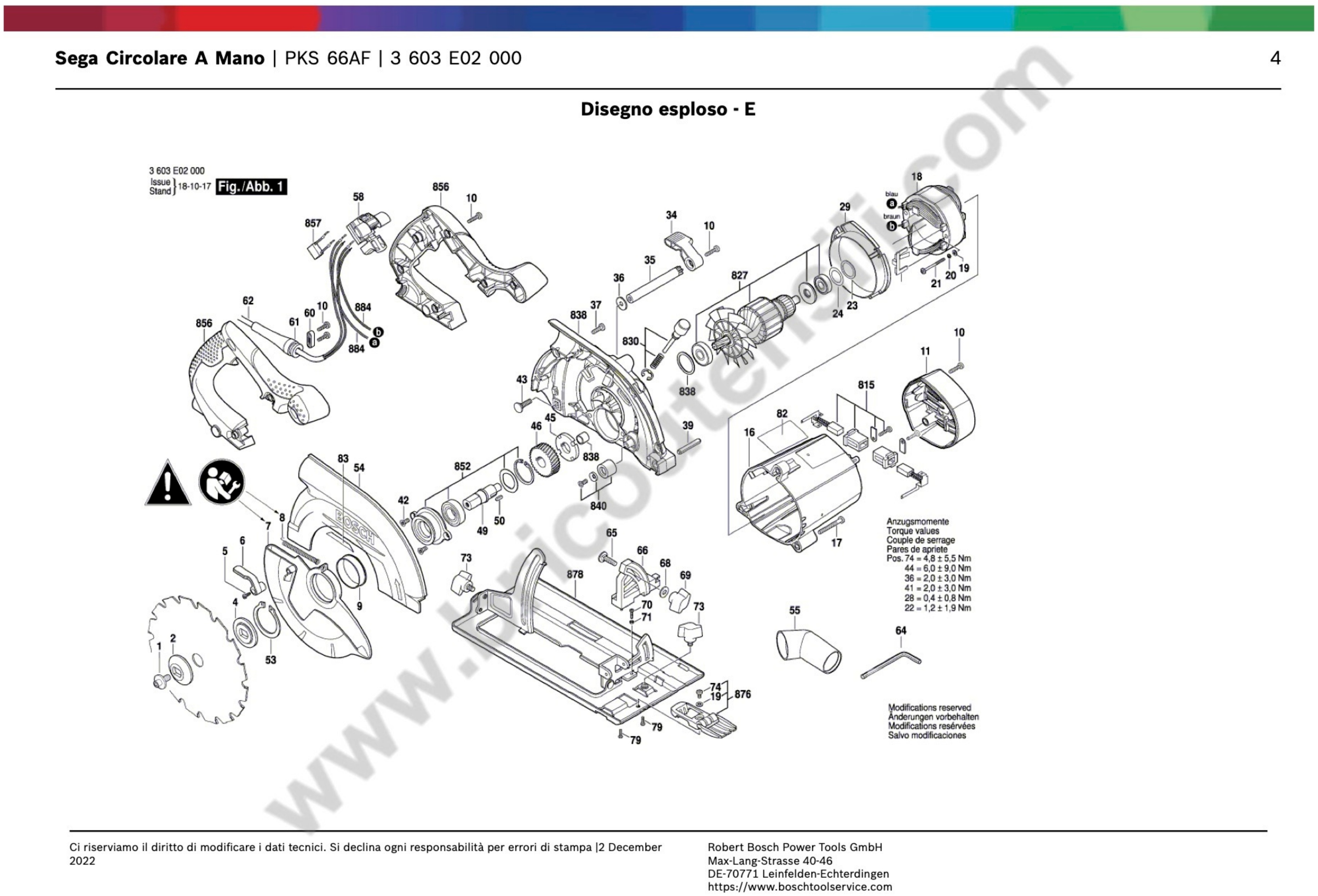 Esploso pagina 1