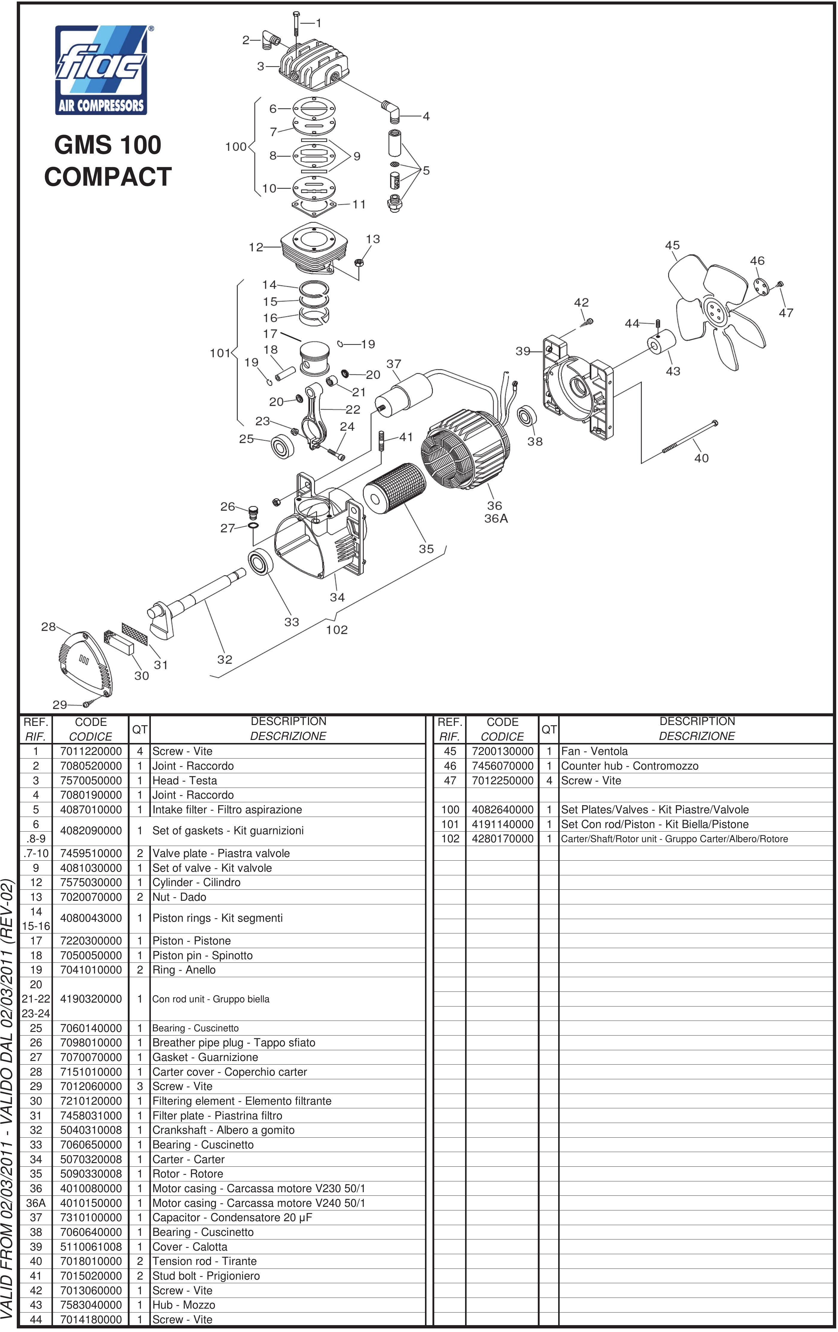 Esploso pagina 1