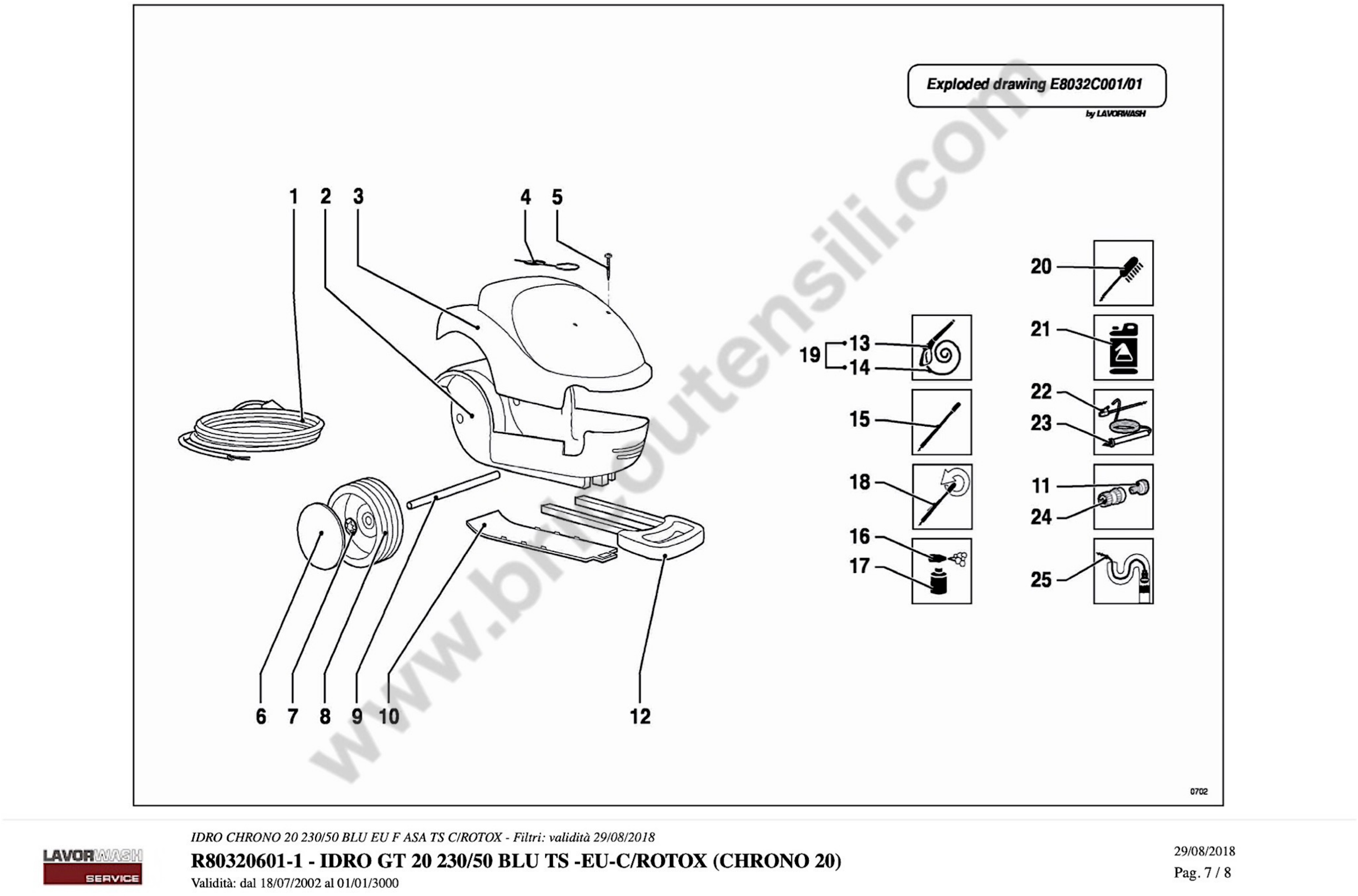 Esploso pagina 1